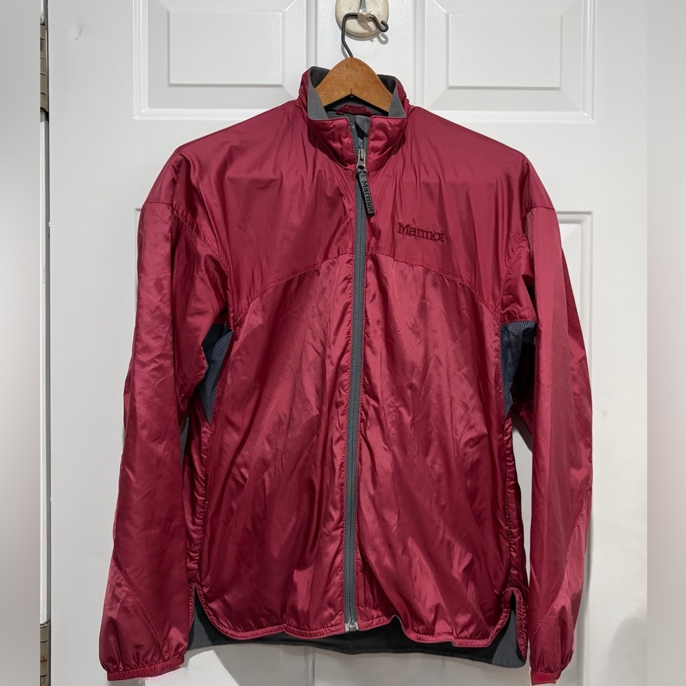 Marmot Women's Windbreaker Jacket in Pearl Maroon Color, Medium